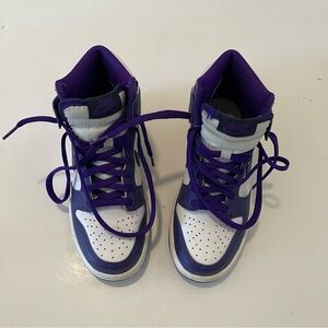 Nike Big Girls Air Jordan 1 Retro High OG Court Purple 2.0